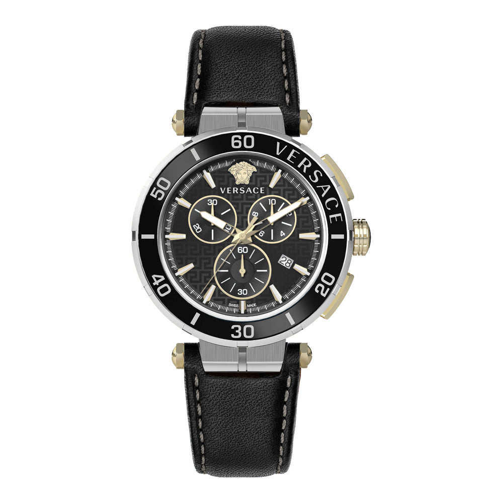 Versace VE3L00222 Greca Herrenuhr Chronograph Versace VE3L00222 Greca Herrenuhr Chronograph